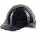 Wheel Ratchet Vented Safety Helmet Black 