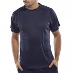 Beeswift B-Cool Lightweight Tee Shirt Navy Blue 3XL BCTSN3XL