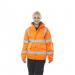 Beeswift High Visibility Super Bomber Ladies Jacket Size 12 Orange BD71ORLD12