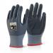 Nitrile Pu Mix Coated Glove Black / Grey L