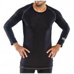 Beeswift Base Layer Long Sleeve Vest Black S BLVS