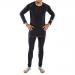 Base Layer Long Sleeve Vest Black S