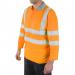 Plant Operators 3/4 Sleeve Polo Shirt Orange L