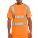 Crew Neck T-Shirt Orange XL
