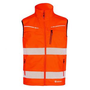 Beeswift DELTIC HI-VIS GILET ORANGE  4XL BSD31OR4XL