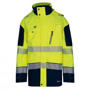 Beeswift DELTIC HI-VIS JACKET TWO-TONE  Saturn Yellow N 3XL