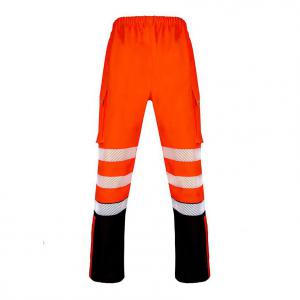 Beeswift DELTIC HI-VIS OVERTROUSER  TWO-TONE Orange Black S