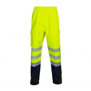 Beeswift DELTIC HI-VIS OVERTROUSER  TWO-TONE Saturn Yellow N 3XL