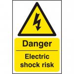 Beeswift B-Safe Danger Electric Shock Risk Sign  BSS11013