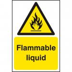 Beeswift B-Safe Flammable Liquid Sign  BSS11175