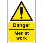 Beeswift B-Safe Danger Men At Work Sign  BSS11195