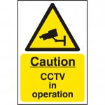 Beeswift B-Safe Caution Cctv In Operation Sign  BSS11215