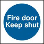 Beeswift B-Safe Fire Door Keep Shut Sign  BSS11324