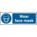 Wear Face Mask Sign 