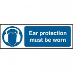 Beeswift B-Safe Ear Protection Must Be Worn Sign  BSS11404