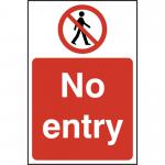 Beeswift B-Safe No Entry Sign  BSS11630