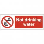 Beeswift B-Safe Not Drinking Water Sign  BSS11676
