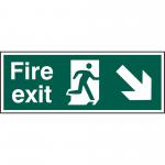 Beeswift B-Safe Fire Exit Sign  BSS12101