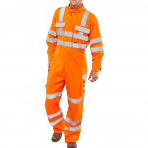 Beeswift Orange Arc Compliant Ris Coverall Orange 42T CARC153OR42T