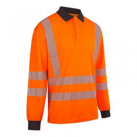 Beeswift High visibility arc flash polo shirt orange 2XL CARC161OR2XL