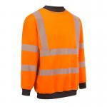 High Visibility Arc Flash Sweatshirt Orange M CARC163ORM