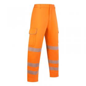Beeswift High visibility arc flash trouser orange 34