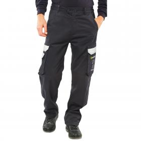 Beeswift Arc Flash Trousers Navy Blue 28 CARC4N28