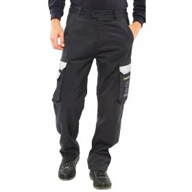 Beeswift Arc Flash Trousers Navy Blue 28S CARC4N28S