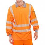 Beeswift Arc Flash GO-RTPolo Shirt Orange 4XL CARC51OR4XL