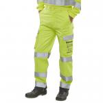 Beeswift High Visibility  Trousers Saturn Yellow / Navy 30 CARC5SYN30
