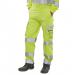 High Visibility  Trousers Saturn Yellow / Navy 32
