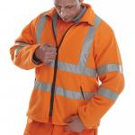 Beeswift Carnoustie Fleece Jacket Orange XL CARFORXL