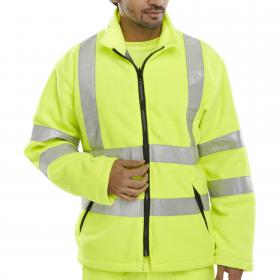 Beeswift Carnoustie Fleece Jacket Saturn Yellow M CARFSYM