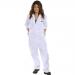 Beeswift Cotton Drill Boilersuit White 46