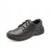Beeswift Smooth Leather Tie Shoe Black 06