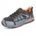 Beeswift Footwear Trainer S3 Composite Black / Orange / Grey Size 04