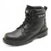 Beeswift Smooth Leather 6 inch Boot Black 09