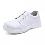 Micro-Fibre Tie Shoe S2 White 10.5
