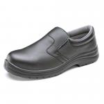 Micro-Fibre Slip On Shoe S2 Black 06.5
