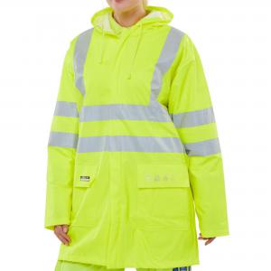 Beeswift Fire Retardant Anti-Static Jacket Saturn Yellow 3XL