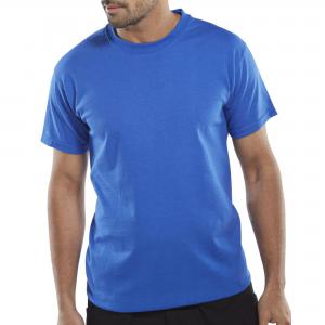 Beeswift Heavy Weight Tee Shirt Royal Blue XL CLCTSHWRXL