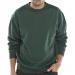 Beeswift Polycotton Sweatshirt Bottle Green 4XL