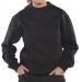 Beeswift Polycotton Sweatshirt Black 4XL