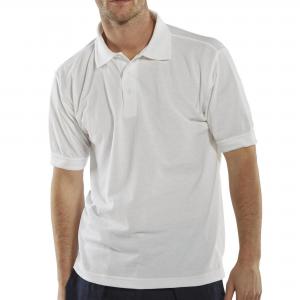Image of Beeswift Polo Shirt White L CLPKSWL