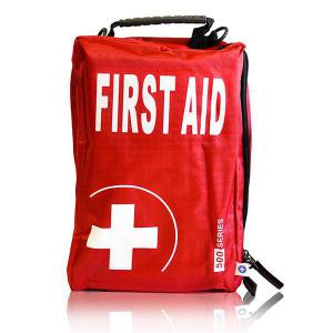 Image of Click Medical RED FIRST AID BAG CM0074