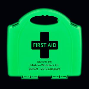 Click Medical Bs8599-1 Medium Workplace Glow In The Dark First Aid Kit