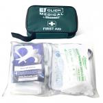 Click Medical Travel Kit (Compliant To Bs8599-1 / 2) In A Bag Green  CM0141
