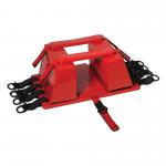 Click Medical Code Red Head Immobiliser Red 560X450X590cm CM0171