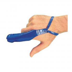 Click Medical Fingerstall Medium Pack Of 10 Blue  Box of 10 CM0459