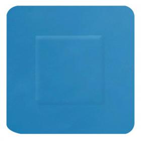 Hygio Detectable Square Plasters 100 Blue  (Box of 100) CM0505